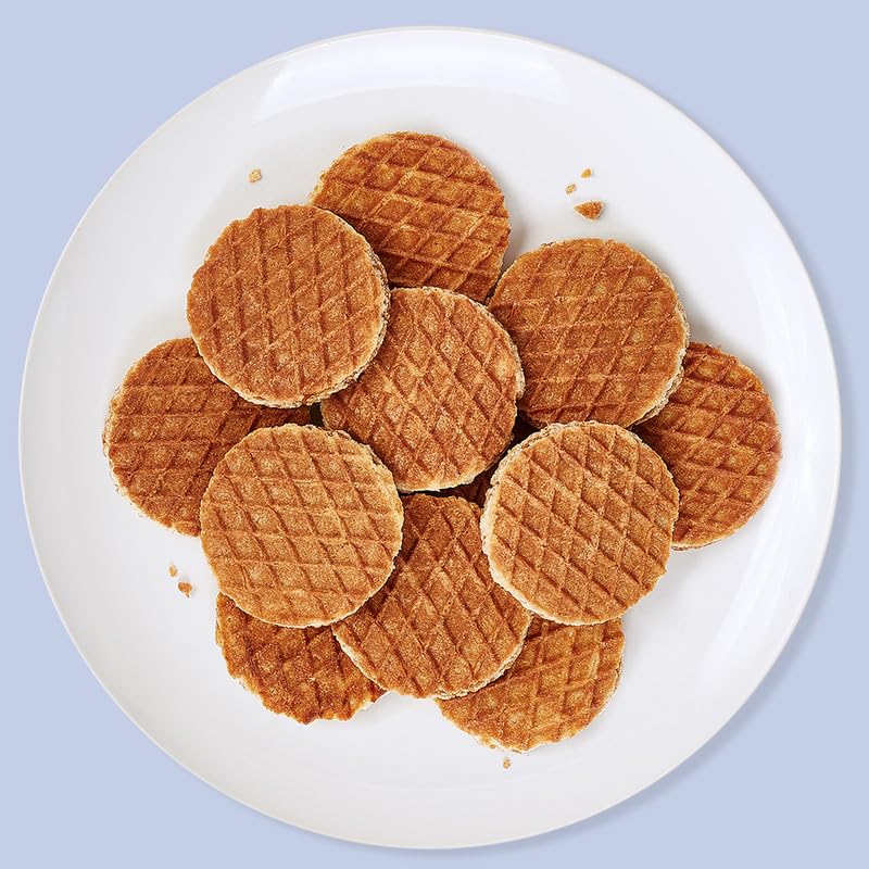 Rip Van Wafels Dutch Caramel Mini Waffles, Low Carb Snacks, Low Calorie Snacks, Low Sugar